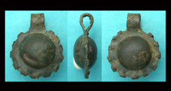 Bulla, Boys Amulet, c. 1st-3rd Cent AD, Scarce!